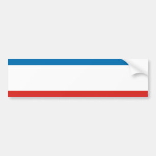 Adesivo Para Carro Bandeira da Crimeia