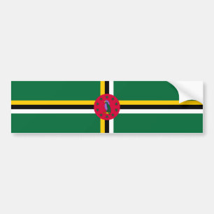 Adesivo Para Carro Bandeira da Dominica