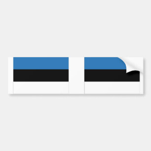 Adesivo Para Carro Bandeira da Estônia