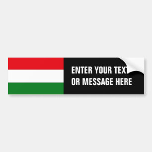 Adesivo Para Carro Bandeira da Hungria
