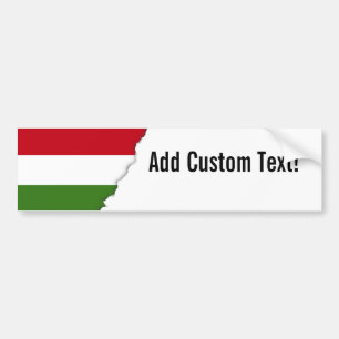 Adesivo Para Carro Bandeira da Hungria