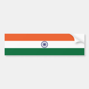Adesivo Para Carro Bandeira da Índia