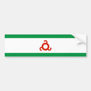 Adesivo Para Carro Bandeira da Ingushetia