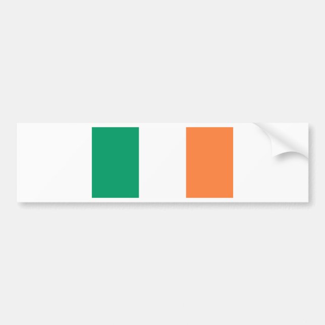 Adesivo Para Carro Bandeira da Irlanda (Frente)