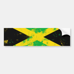 Adesivo Para Carro Bandeira da Jamaica