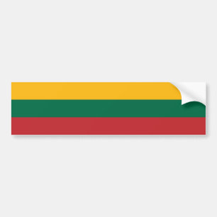 Adesivo Para Carro Bandeira da Lituânia