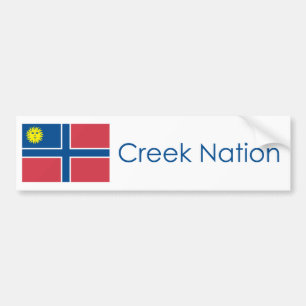 Adesivo Para Carro Bandeira da nação de The Creek