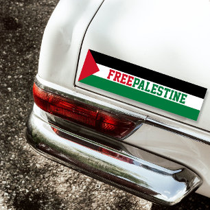 Adesivo Para Carro Bandeira da Palestina Livre
