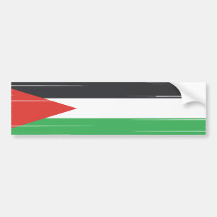 Adesivo Para Carro Bandeira da Palestina, Solidariedade à Palestina