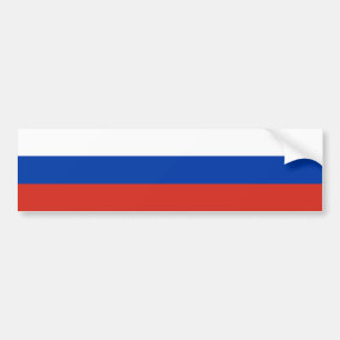 Adesivo Para Carro Bandeira da Rússia