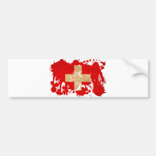 Adesivo Para Carro Bandeira da suiça