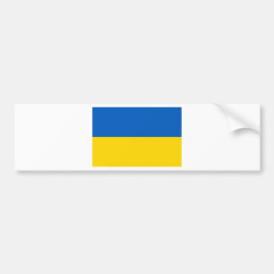 Adesivo Para Carro Bandeira da Ucrânia