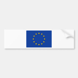 Adesivo Para Carro Bandeira da União Europeia / Bandeira da UE