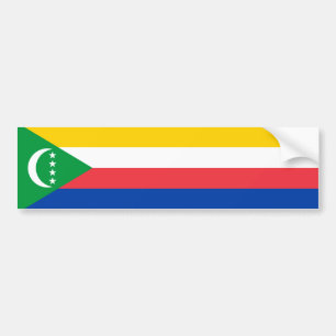 Adesivo Para Carro Bandeira das Comores