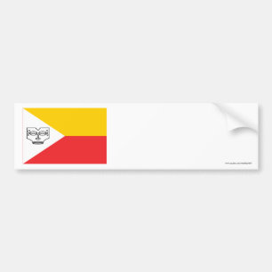 Adesivo Para Carro Bandeira das ilhas de Marquesas