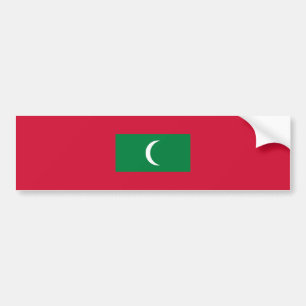 Adesivo Para Carro Bandeira das Maldivas