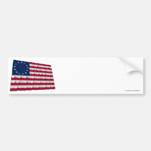 Adesivo Para Carro bandeira de 13 estrelas, teste padrão de Betsy