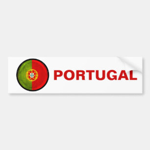 Adesivo Para Carro bandeira de 3D Portugal