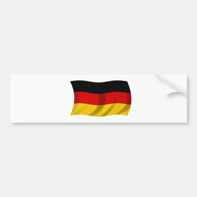 Adesivo Para Carro Bandeira de Alemanha (Frente)