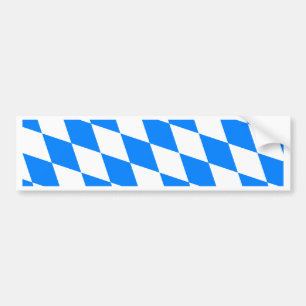 Adesivo Para Carro Bandeira de Alemanha Baviera