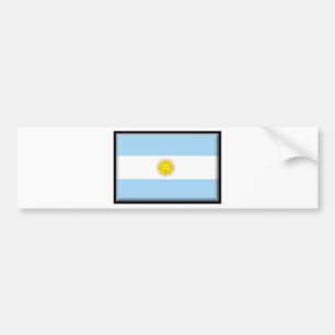 Adesivo Para Carro Bandeira de Argentina