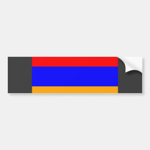 Adesivo Para Carro Bandeira de Arménia