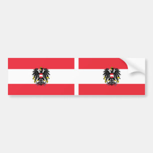 Adesivo Para Carro Bandeira de Áustria
