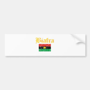 Adesivo Para Carro Bandeira de Biafra