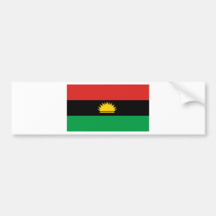 Adesivo Para Carro Bandeira de Biafra (Bịafra)