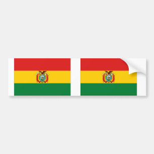 Adesivo Para Carro Bandeira de Bolívia