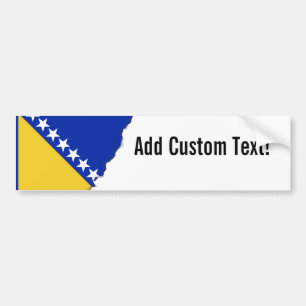 Adesivo Para Carro Bandeira de Bósnia
