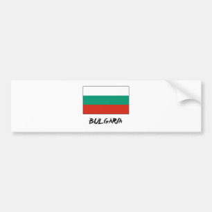 Adesivo Para Carro Bandeira de Bulgária