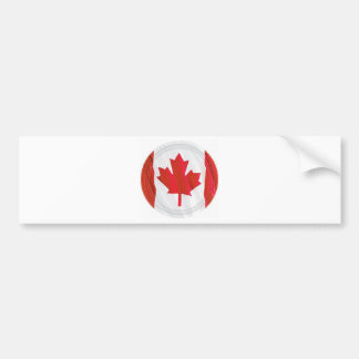 Adesivo Para Carro bandeira de Canadá