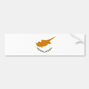 Adesivo Para Carro Bandeira de Chipre (cipriota grego)