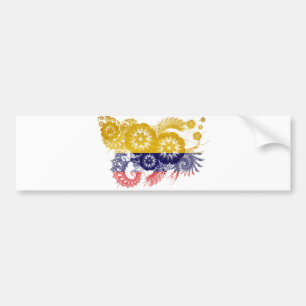Adesivo Para Carro Bandeira de Colômbia