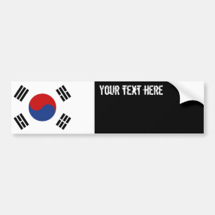 Adesivo Para Carro Bandeira de Coreia do Sul