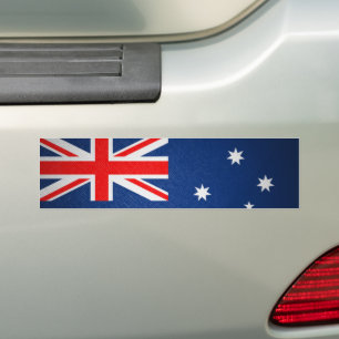 Adesivo Para Carro Bandeira de couro da Austrália