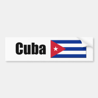 Adesivo Para Carro Bandeira de Cuba