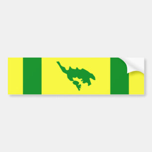 Adesivo Para Carro Bandeira de Culebra, Porto Rico