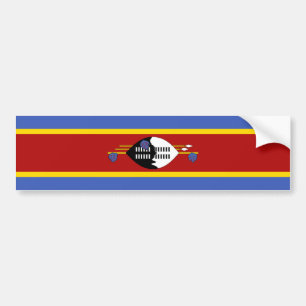 Adesivo Para Carro Bandeira de Essuatíni