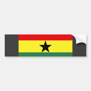 Adesivo Para Carro Bandeira de Ghana