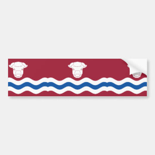 Adesivo Para Carro Bandeira de Herefordshire (Reino Unido)