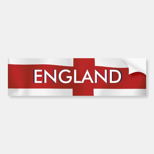 Adesivo Para Carro Bandeira de Inglaterra (Frente)