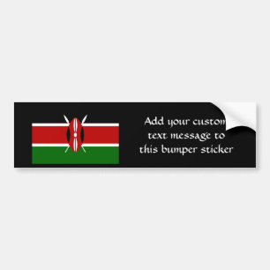 Adesivo Para Carro Bandeira de Kenya África