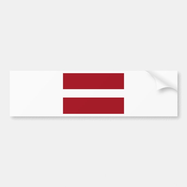 Adesivo Para Carro bandeira de latvia (Frente)