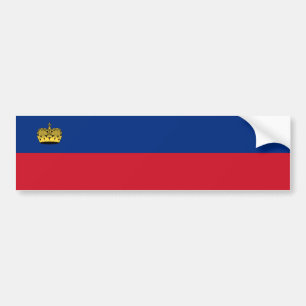 Adesivo Para Carro Bandeira de Liechtenstein