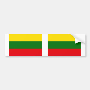 Adesivo Para Carro Bandeira de Lithuania