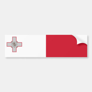 Adesivo Para Carro Bandeira de Malta