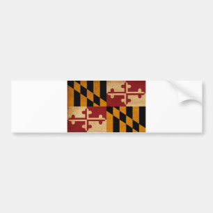 Adesivo Para Carro Bandeira de Maryland