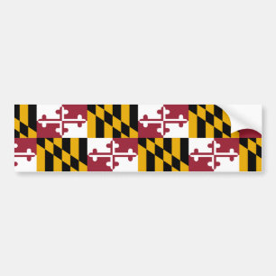 Adesivo Para Carro Bandeira de Maryland
